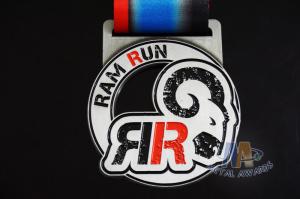 Village 10k Finisher Medals , Custom Diecast Medals For Running Events