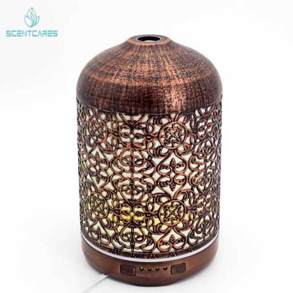 Household Cool Mist Ultrasonic Metal Aroma Diffuser