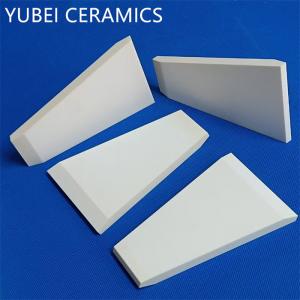 China Custom Trapezoidal Alumina Ceramic Plates Corrosion Resistant Ceramic Boards on sale