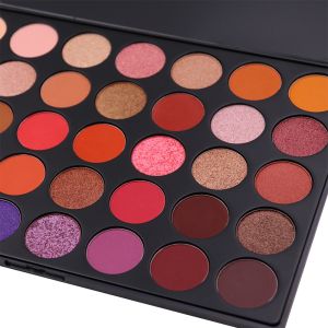 Non Smudge Rainbow High Pigment Eyeshadow 35 Colors For Party
