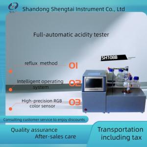 China Automatic Diesel Acid Tester LCD Touch Screen Full Chinese Man Machine Dialogue Interface wholesale