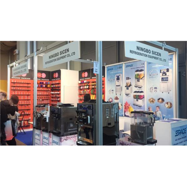 Air Pump Feeding Commercial Soft Serve Ice Cream Maker Table Top Model