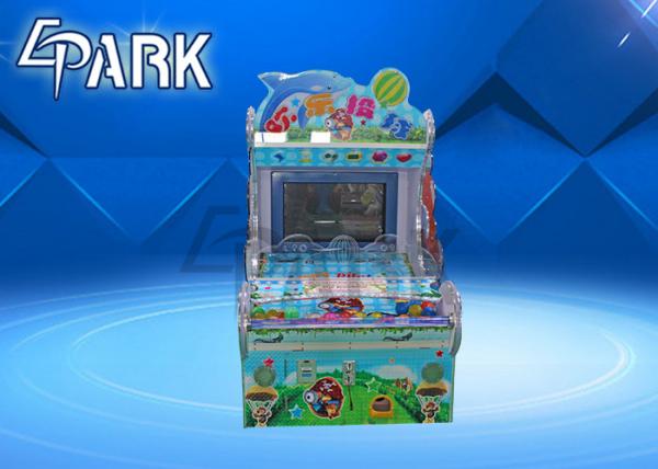Quality Attractive Dolphin Design Redemption Game Machine Happy Pitch Balls For Kids for sale