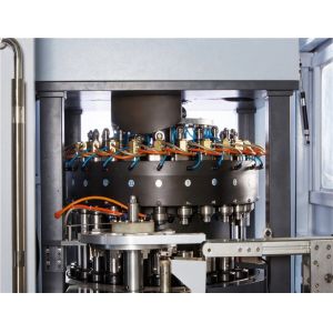 HDPE LDPE Rotary Cap Compression Molding Machine For Beverage Packaging Line