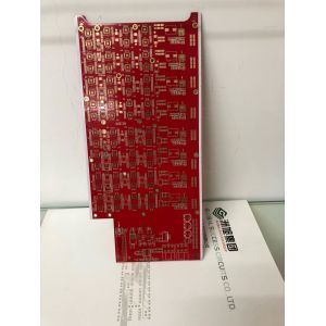 Red Solder Mask ENIG Double Sided PCB Design 2 Oz Copper Thickness For