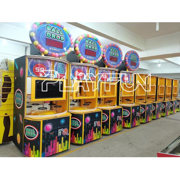 Playfun redemption lottery game machine Drop Ball coin operated arcade skill game