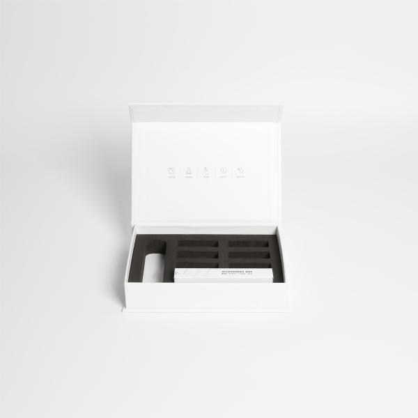 Custom Magnetic Electronic Gift Box With Rectangular Shape And Customizable Insert For Elegant Presentation