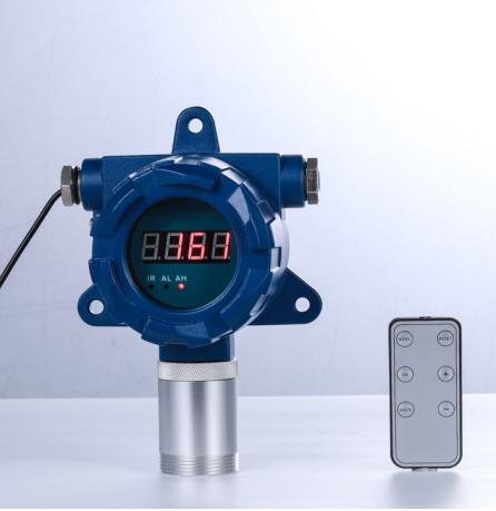 Quality 24-Hour Continuous Monitoring Fixed N2 Gas Detector With Remote Control And Alarm Function For The Freezing Area  Food Factory for sale
