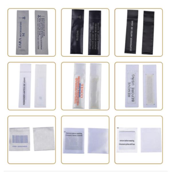 3 Chips AM 58KHz Soft Security EAS Anti Theft Label Plastic Case