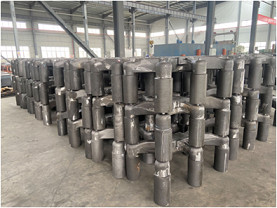 China Lost Foram Casting Steel Anode Bracket Welded Structure For Electrolytic Aluminum Industry wholesale