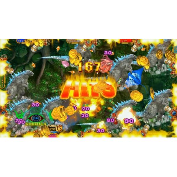 Fish Pinball Game Machine Ocean King 4 Plus Godzilla Vs Kong
