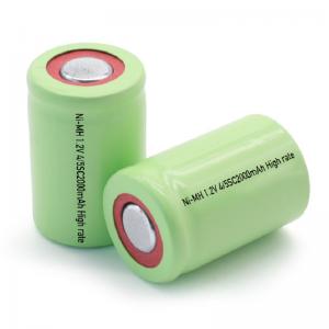China Ni-MH High Rate 1.2V 2000mAh Rechargeable Nickel Metal Hydride AAA Batteries wholesale