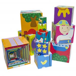 China 4C Offset Printing Custom Toy Packaging Boxes With Spot UV Gloss Varnish wholesale