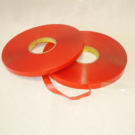 Quality 3M 4905 4930 double sided acrylic adhesive clear vhb tape 0.5mm thick for sale