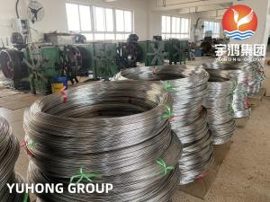 Bright Annealed Seamless Stainless Steel Coil Tubing A269 TP316L BA