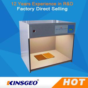 China AC/220V 50~60HZ Electronic Colour Matching Cabinet , Colour Matching Light Box For Color Assessment Test wholesale