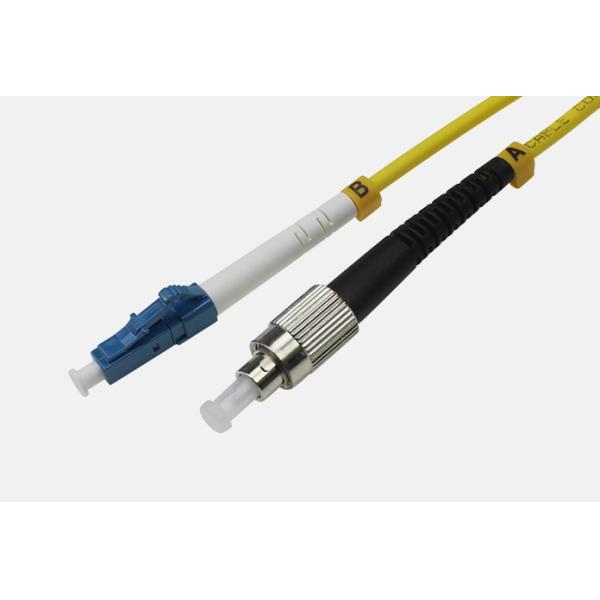 700 3.0mm Fiber Optic Patch Cord / Simplex LC To FC Patch Cord ROHS Certified