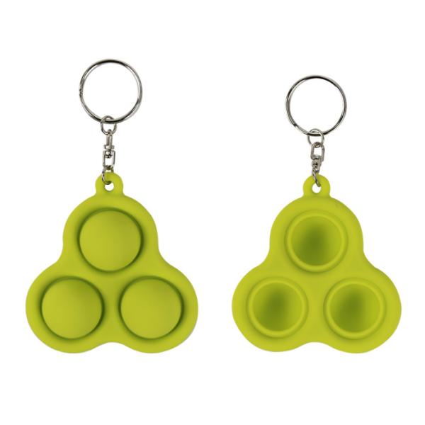 Brain Game 8cm EN71 Bubble Pop Keyring 21g concentration Training