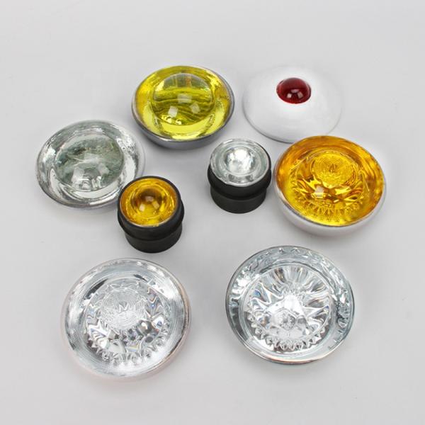 Roadway Safety Reflective Glass Cat Eyes Road Studs in Customized Size for on Pavement