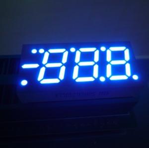 China Blue / Red / Green 0.52 Inch 3 Digit Seven Segment LED Display For Heating and Cooling on sale