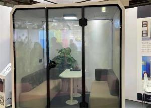 China Easy Installing Private Phone Booth Soundproof For Indoor Meeting wholesale