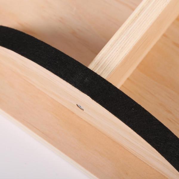 Core Strength Posture Stability Timber Wooden Balance Board Trainer
