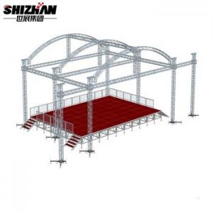 Customized Curved Steel Roof Aluminum Lighting Truss System