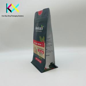 China OEM Gusseted Coffee Packaging Bags Aluminium Foil Laminated Pouches wholesale