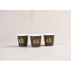 China 30ml 60ml Take Out Disposable Paper Cups Hot Chocolate Cups With Lids wholesale