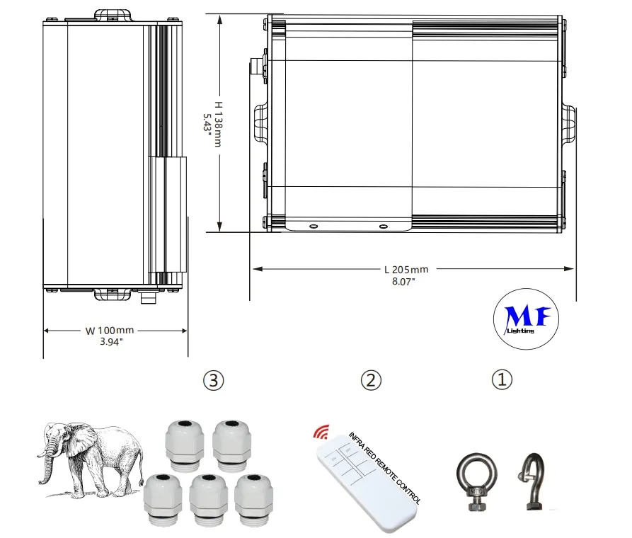 100-277VAC 25W 30W 40W IP66 Backup Ballast LED Emergency Driver For High Bay Light Triproof Light Down Light Ceiling Light Panel Light