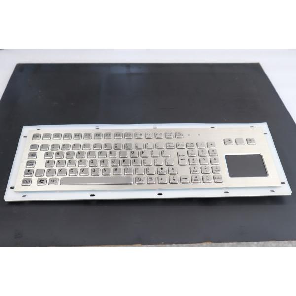 Anti Vandal Panel Mount SS Touchpad Mouse Keybaord