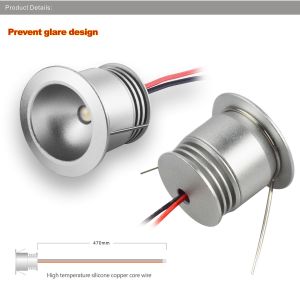 Buy cheap Recessed 3W Mini Led Under Cabinet Light 3V 12V Low Voltage Indoor Decorative from wholesalers