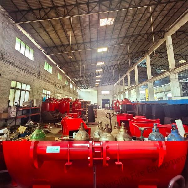 Easy To Install Foam Fire Extinguishing System With Vertical / Horizontal Tank Ensuring Safety