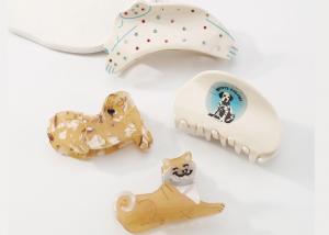 China Fashion creative fun cute animal hairpin dog Corgi Shiba grasping clip coihair shark clip Yiwu accessories on sale