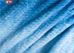 Blue Gradient Pattern Microplush Flannel Fleece Blanket Multi Function Machine