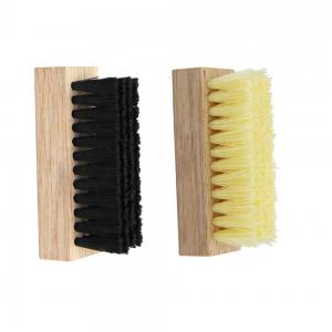 China Wood Hard Shoe Sole Cleaning Brush Pp Hair Medium Plastic Hair Soft Pig Hair wholesale