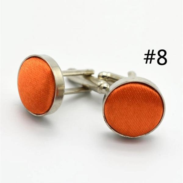 Cuff Links Set Custom Monogram Mens Red Wedding Gift Cufflinks