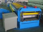 20 Stations Silo Roll Forming Machine with Wire-electrode cutting Punching