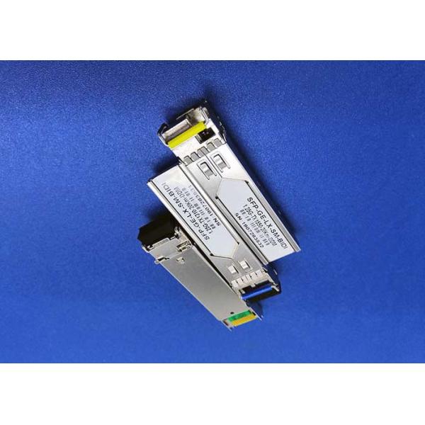 Simplex LC 100BASE SFP Transceiver Module 20KM Distance 1310nmFP Laser RX1550nm BIDI