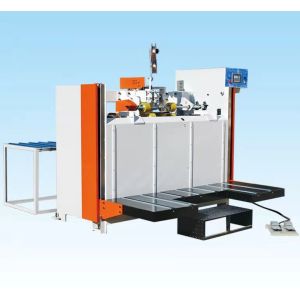 China Double Servo 7.5kw Single / Double 220V Nail Box Machine Semi Automatic wholesale