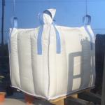 China 4-Panel Baffle Bulk Polypropylene Laminated Big Bag For Cassava Powder Q Bag for sale