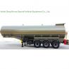 Aluminium Alloy 47000L Tank Semi Trailer For Oil , Diesel , Gasoline , Kerosene Delivery for sale