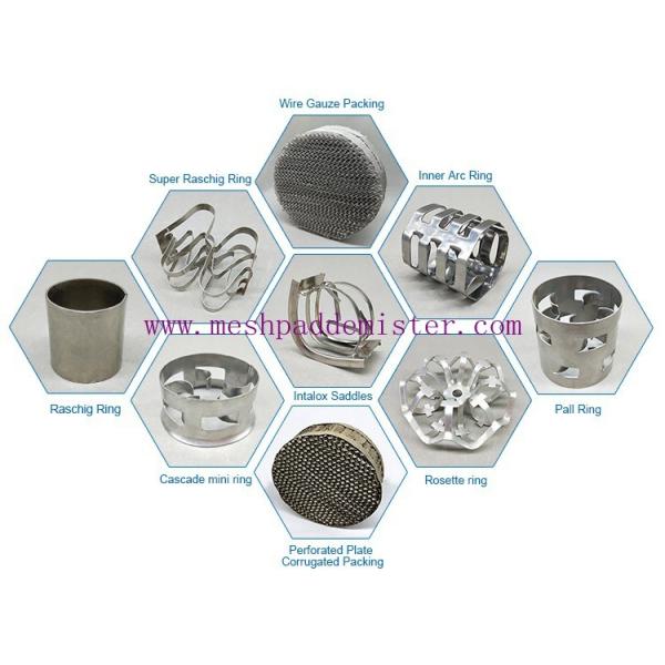 Ss304 1.5" 38mm Metal Random Packing Saddle Ring