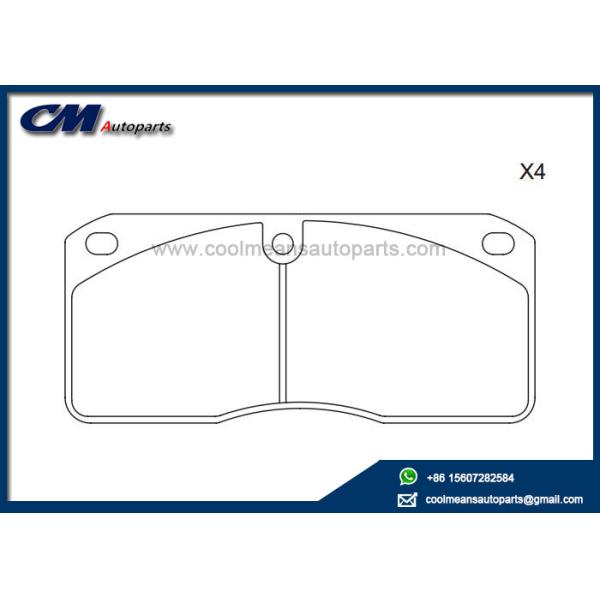 WVA 29039 29302 Disc Brake Pads for VOL VO FL6 - Series FLC-Series Front and Rear