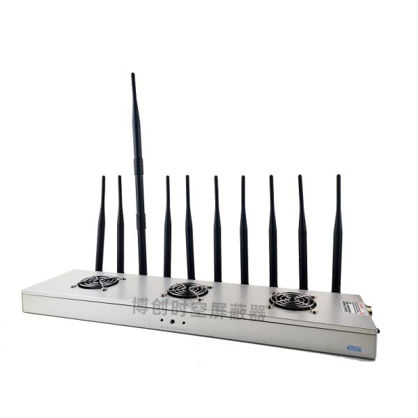10 frequency band 5g Mobile Phone Signal Jammer three fans heat dissipation, and the jammer can be used for 24 hours