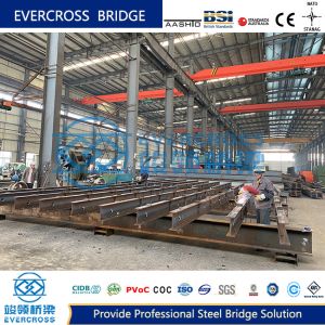China Large Span Steel Bridge Structure Heavy Loading Bridge Steel Truss wholesale