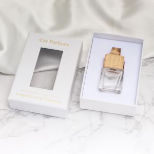 8ml 10ml Glass Car Air Freshener Bottle with Wooden Lid