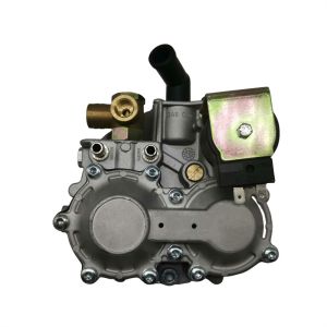 Aluminum Alloy CNG Pressure Regulator For AT04B CNG Reducer 26 MPa Inlet