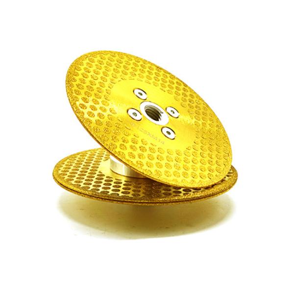 180mm Vacuum Brazed Porcelain Tile Grinding Cutting Disc CE