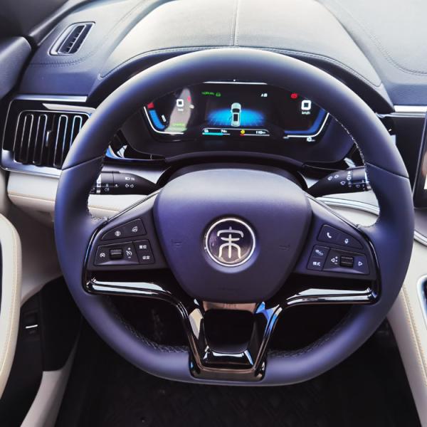 MacPhersan Type Independent Front Suspension 110km Electric Car BYD Song Plus DM-i Hybrid SUV with Full Engine Drive Mode